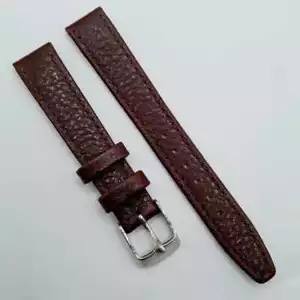 14 mm Buffalo Calf Leather Watch band Strap - Picture 1 of 5