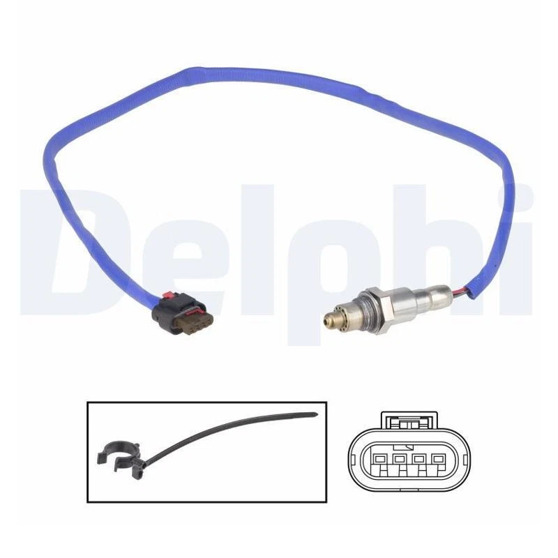 Delphi ES21381-12B1 Sonda Lambda Per Ford C-Max II Grand C-Max Focus III - Immagine 1 di 1