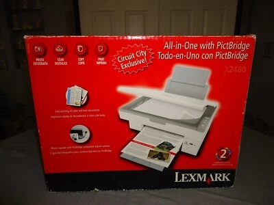 LEXMARK ALL IN ONE PRINTER PHOTO , SCAN , COPY & PRINTER X2480 ^ - Image 1 of 4