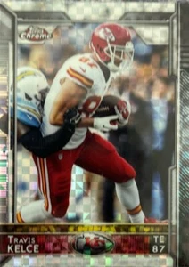 2015 Topps Chrome #86 Travis Kelce Xfractors - Picture 1 of 1