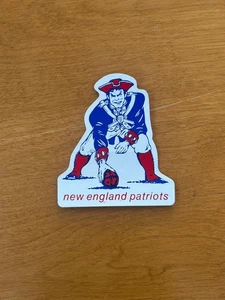Vintage New England Patriots Sticker - Picture 1 of 2
