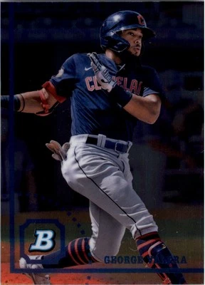 2022 Bowman Heritage Chrome Prospects #BHPC96 George Valera - BB - Image 1 of 2