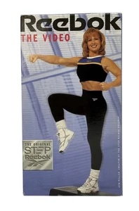 Reebok: The Original STEP Video VHS 1994 BMG Video Music Exercise 50 Minutes - Picture 1 of 9