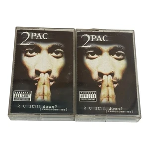2Pac ‎R U Still Down? Remember Me Tape 1 & 2 Cassette Album US 1997 - Picture 1 of 4