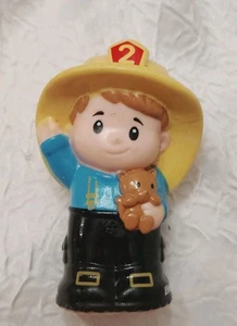 Little People Fireman Cat Little Boy - Picture 1 of 6