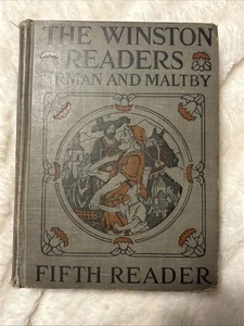 1918 The Winston Readers First Reader von Firman & Maltby - Antik/gebunden - Bild 1 von 3