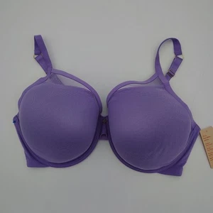 ThirdLove BH Lila Violett 24/7 Classic Uplift Plunge BH 42 F - Bild 1 von 5