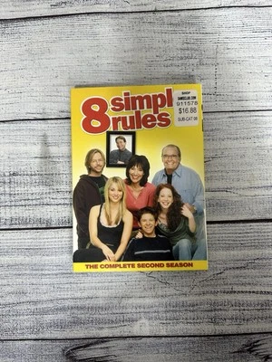 8 Simple Rules - Season 2 (DVD, 3-Disc Set) John Ritter - Sealed w/ Slipcase - Image 1 of 4