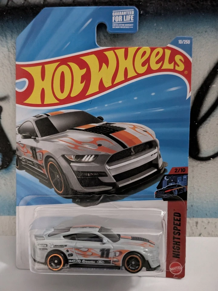 Hot Wheels 1:64 Night Speed 2020 Ford Mustang Shelby GT500 - Image 1 of 1