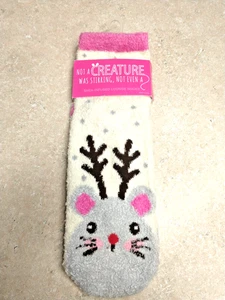 NEU BATH & BODY WORKS SHEA INFUNDIERTE SOCKEN "Not A Creature Was Stirring" SELTEN RARITÄT - Bild 1 von 6
