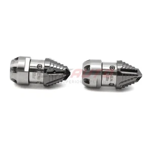 High Pressure Drain Jetter Hose Nozzle Sewer Rotating Drain 4 Side 6 Rear Jet - Picture 1 of 14