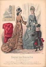 Engraving - Fashion Paris - 1876