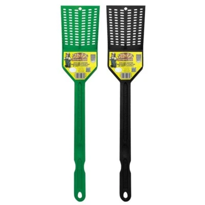 Fly Swatter w Scooper - HEAVY DUTY - The Worlds Best fly swatter! (2 pack) - Image 1 of 4
