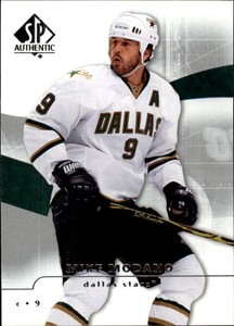 2008-09 SP Authentic Stars Hockey Card #40 Mike Modano