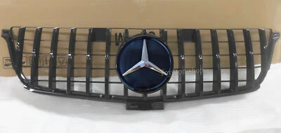 GT R Grill W/star For Mercedes Benz W166 ML-CLASS 2012-2015 Grille Black Mesh - Image 1 of 4