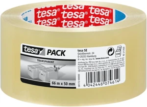 pack® Standard Nastro Da Imballaggio, 66M X 50Mm, Trasparente - Foto 1 di 12
