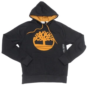 Timberland Mens Essential Tree Logo Hoodie Sweatshirt Wheat Black Gray Navy Blue - Picture 1 of 22