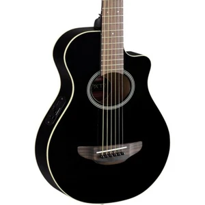 Yamaha APXT2 3/4 Thinline Acoustic-Electric Cutaway Guitar Black - Picture 1 of 3