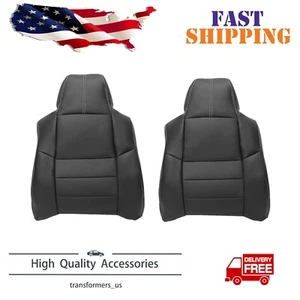 For 2008-2010 Ford F250 F350 Super Duty Lariat Driver & Psaaenger Top Seat Cover - Picture 1 of 18