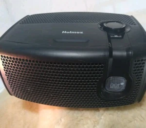 HOLMES AIR PURIFIER W/ IONIZER MODEL HAP9241 BLACK - GOOD CONDITION - Picture 1 of 13