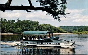 Postcard Wisconsin Dells Wisconsin DuckOn Scenic Wisconsin River Vintage UNP - Bild 1 von 2