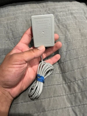 Cable de alimentación cargador adaptador de CA oficial OEM Nintendo WAP-002 3DS XL 3DS Foto 1 de 3