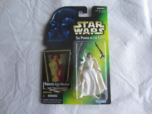 1997 Kenner Star Wars, The Power of the Force: Princess Leia Organa NIP - Picture 1 of 3