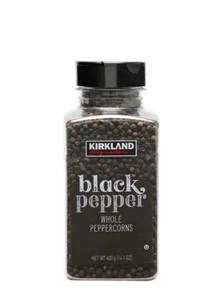 Pimienta negra entera Kirkland Signature 14,1 oz - Imagen 1 de 2