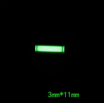 New 1pc 3x11mm Night Luminous Tube 25 Years Life Signal Light Tube - Image 1 of 4