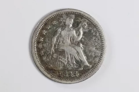 1844-O Seated Liberty Half Dime Large O Valentine-1  V-1 H10c Cover