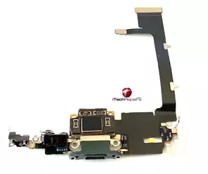 Apple iPhone 11 Pro porta di ricarica originale cavo flessibile audio VERDE 821-02140-A OEM - Foto 1 di 2