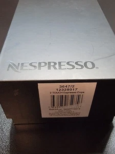 Nespresso Touch Collection 2 Espresso Cups - Picture 1 of 4