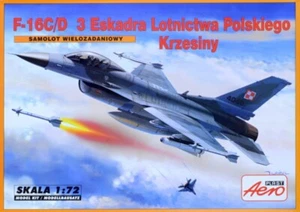 Aero 1/72 F-16C/D 3rd Sqd. Polnische Luftwaffe Modellbausatz - Bild 1 von 1