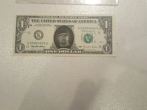 Mark McGuire One Dollar Schein - Unikat für den McGuire Sammler - Bild 1 von 3