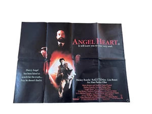 ANGEL HEART ROBERT DE NIRO ALAN PARKER ORIGINAL POSTER UK QUAD 30x40" 1987 - Imagen 1 de 1
