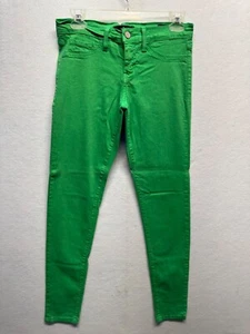 Flying Monkey Womens Green Skinny Jeans Size 7 Mid-Rise Stretch Denim - Picture 1 of 12