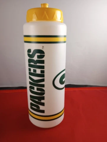 Vtg 90's Green Bay Packers Never Used Water Bottle *533 Cover
