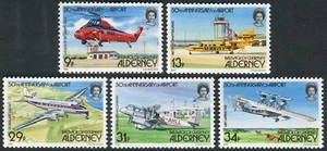 1985 Alderney ** / MNH - Yvert - Mail 18/22 50 Aniv. Alderney Airport ( - Picture 1 of 1