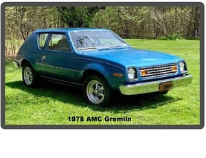 1978 AMC Gremlin Auto Refrigerator / Tool Box Magnet - Picture 1 of 1
