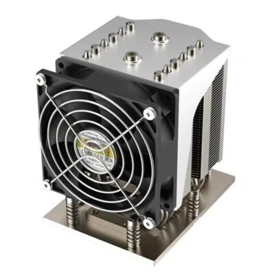 AMD EPYC 9004 CPU 4U SP5 Cooler Fans 6 tubes Nickel plating on copper sp5 - Image 1 of 4