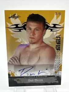 Dan Miller 2010 Leaf Gold 2/5 UFC - 402 - Picture 1 of 2