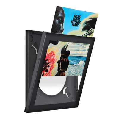 Display Your Records - Show And Listen Flip Frame Black