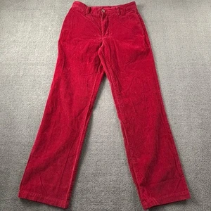 Vineyard Vines Pants Adult Size 30W 32L Red Corduroy Trousers Casual Men's - Picture 1 of 15