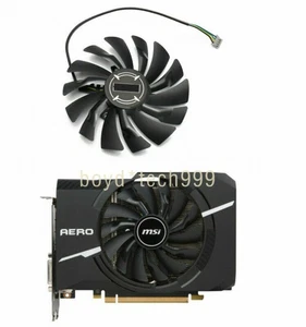 Fan For MSI PLD10010S12HH GTX 1070 AERO ITX Graphics Card Cooler 95mm 12V 0.40A - Afbeelding 1 van 4
