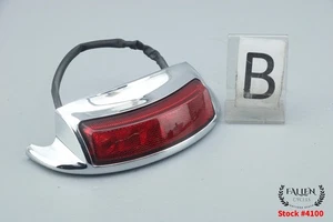 Harley Electra 2014 guardabarros trasero deslizante punta luz LED cromo video #4100 - Imagen 1 de 9