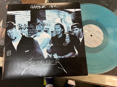 METALLICA GARAGE INC. LIMITED 3 LP 2022 FADE TO BLUE VINYL  VG++ - Image 1 of 3