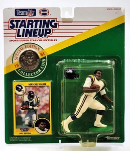 1991 Starting Lineup Herschel Walker Minnesota Vikings SLU Sports Figure HW01 - Picture 1 of 4