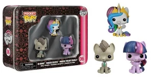 Funko My Little Pony Pocket Pop Mini Vinyl Tin #06 DR HOOVES, CELESTIA, TWILIGHT - Picture 1 of 1