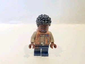 LEGO Star Wars Finn Minifigure Medium Nougat Jacket Dark Blue Legs sw1066 - Picture 1 of 5