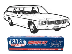 Body Rubber Kit Holden HJ HX HZ Wagon Gazelle - HJ2C - Imagen 1 de 1